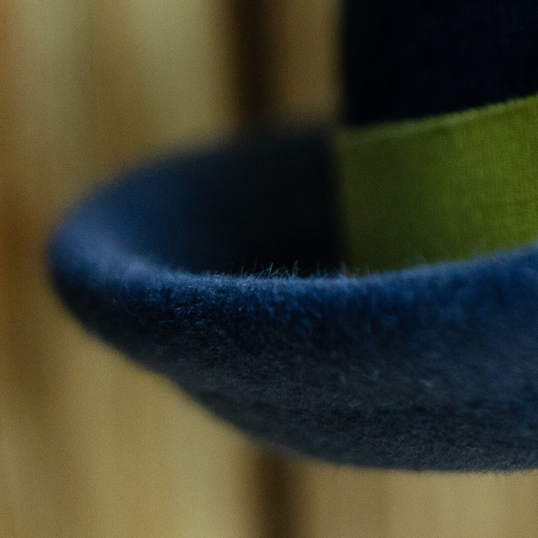 Wollfilz aus den 60er Jahren