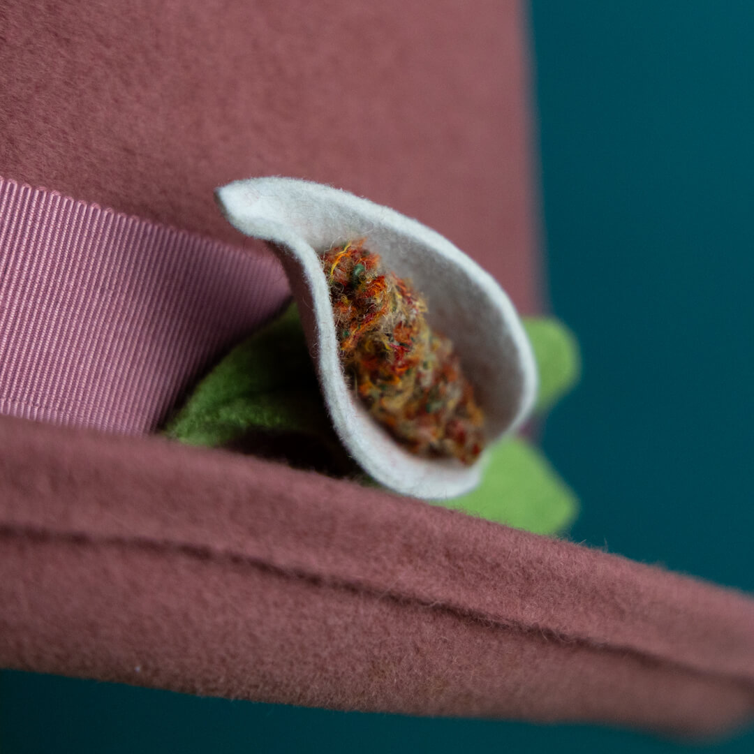 IMMERHUT: Fedorahut aus Haarfilz