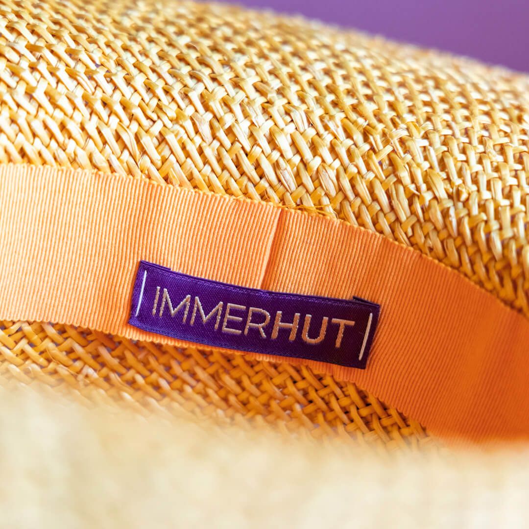 Strohhut von IMMERHUT